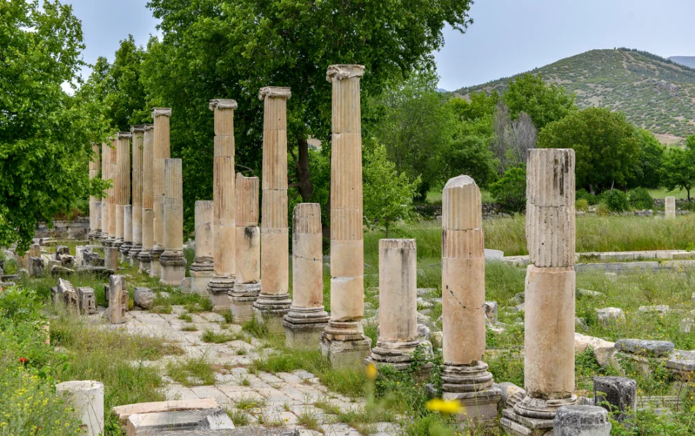 Afrodisias Antik Kenti 7 Afrodisias Antik Kenti - Agora