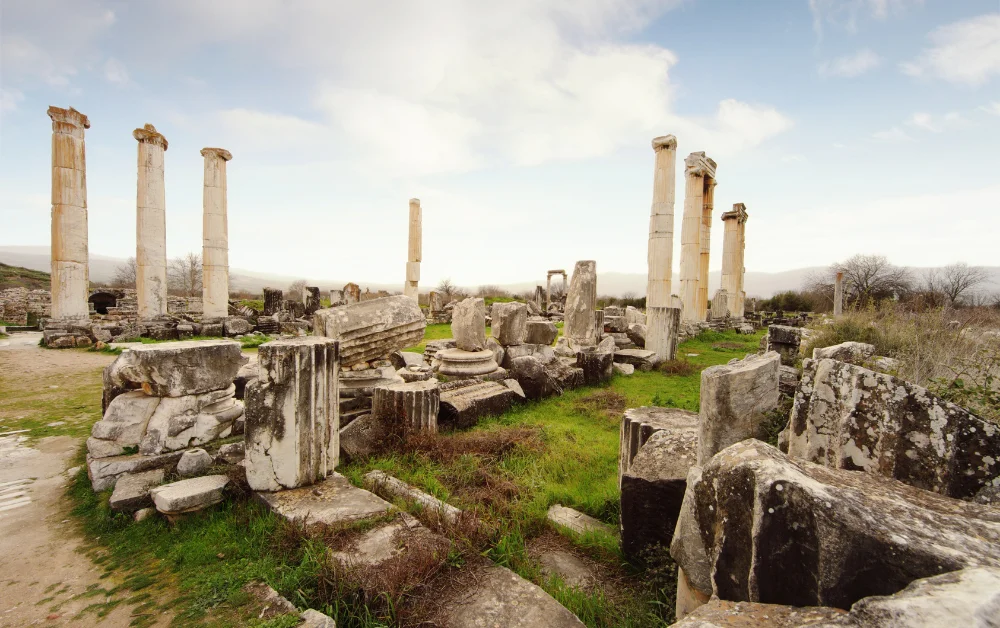 Afrodisias Antik Kenti 3 Afrodit Tapınağı Afrodisias Antik Kenti