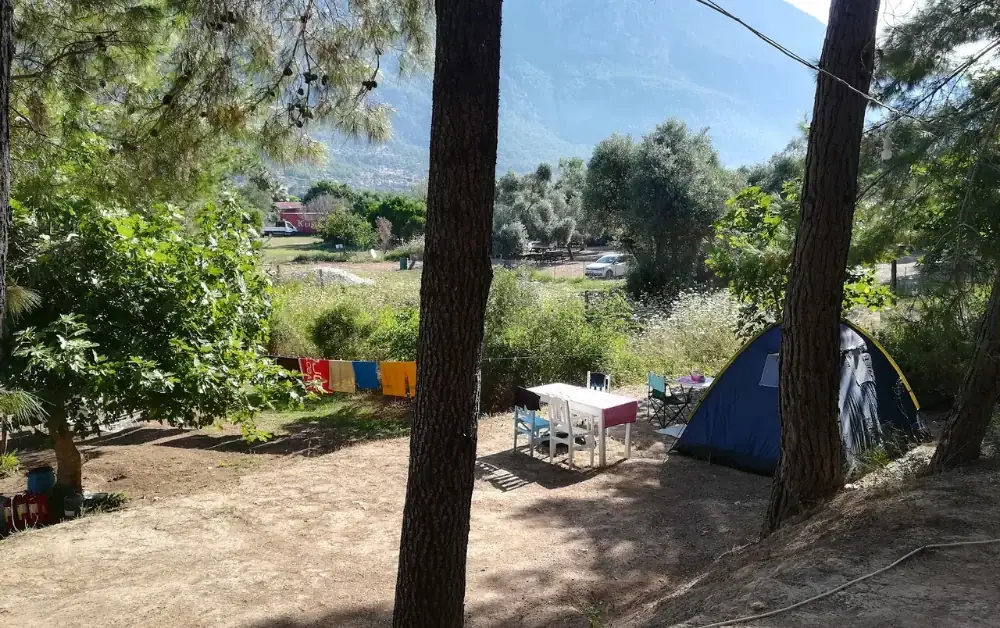 Akbükdiem Camping Kamp Çadırı Alanı ve Doğa Manzarası