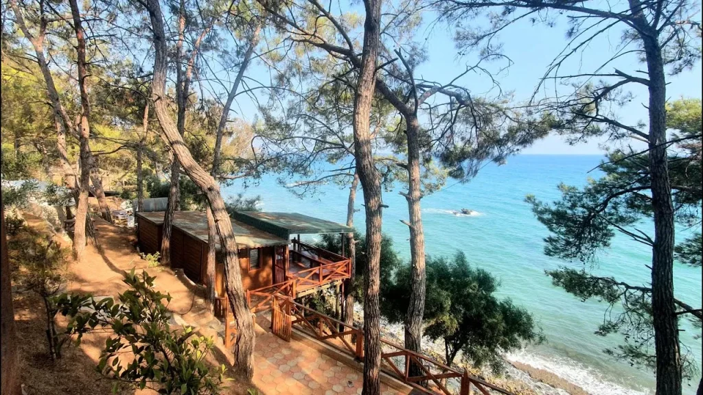 Pullu Camping Ahşap Ev ve Deniz Manzarası