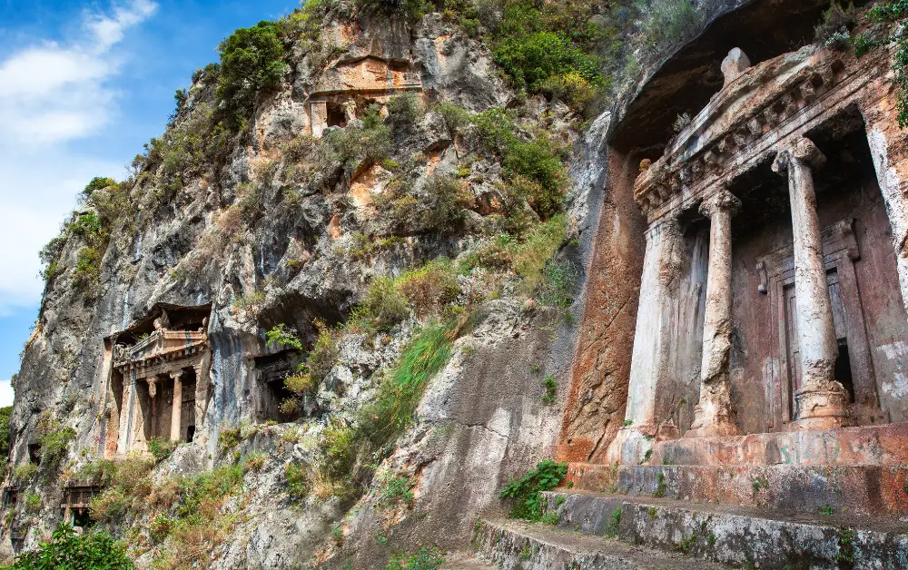 Dalyan Kral Mezarları , Kaunos Antik Kenti Muğla