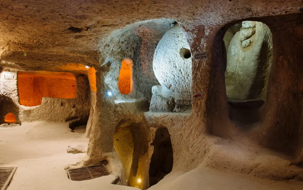 Özkonak Yeraltı Şehri Kapadokya