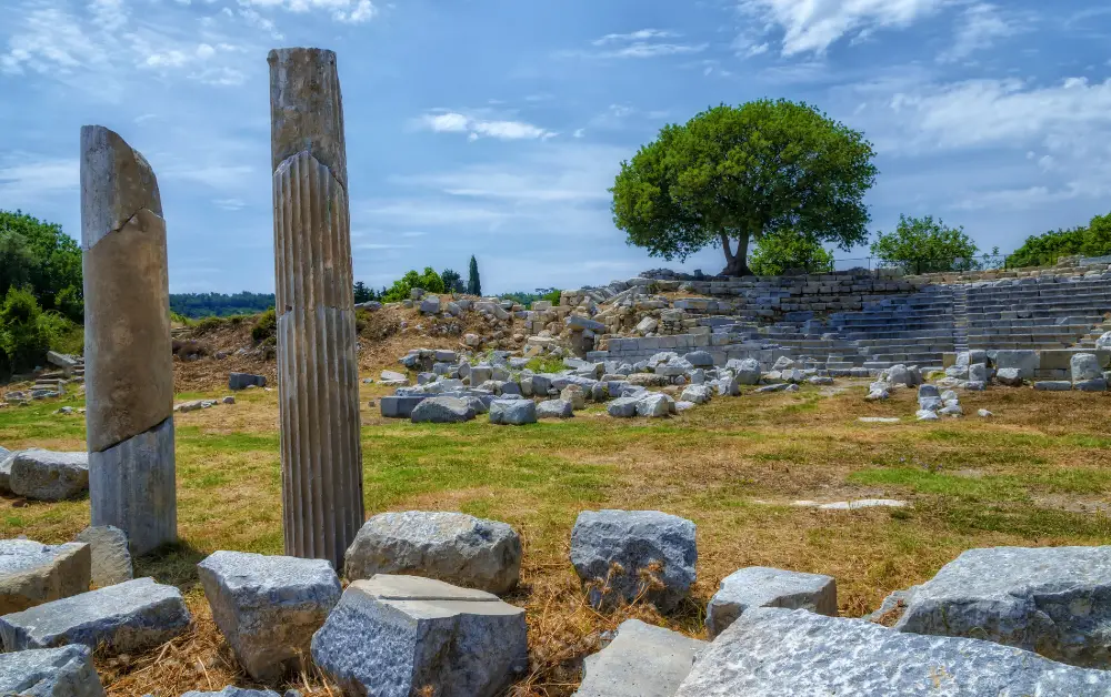 Teos Antik Kenti Nerede