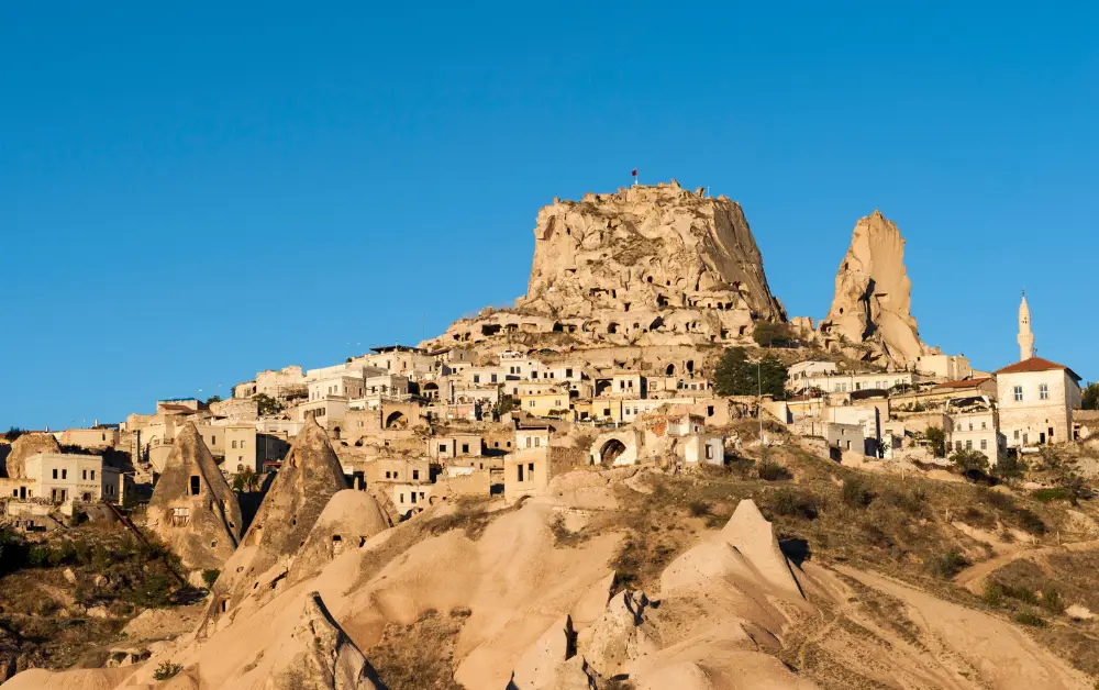 Uçhisar Kalesi Kapadokya