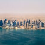 Doha silüeti ve Katar’ın modern şehir görünümü